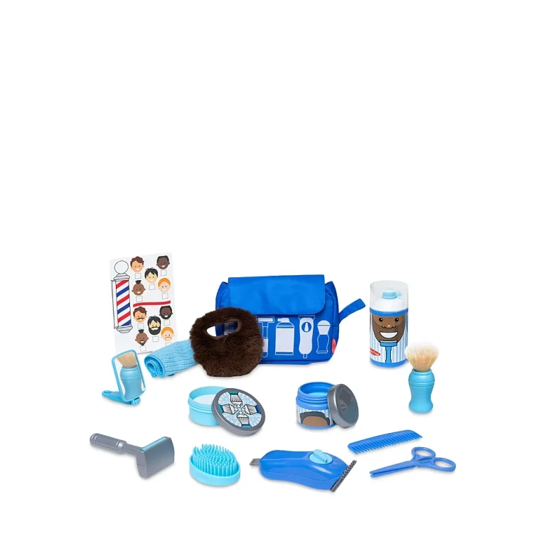 Melissa & Doug Barber Shop Play Set - Ages 36 - 72 Months