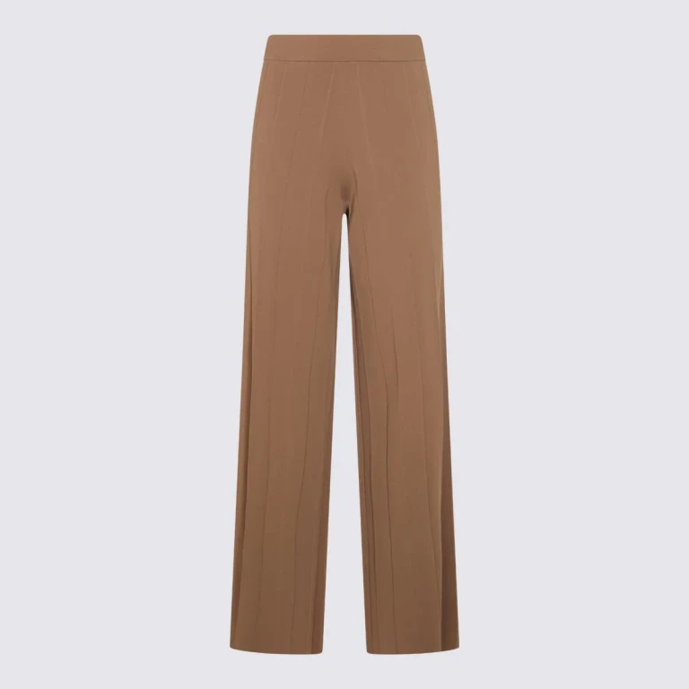 Max Mara Brown Viscose Pants