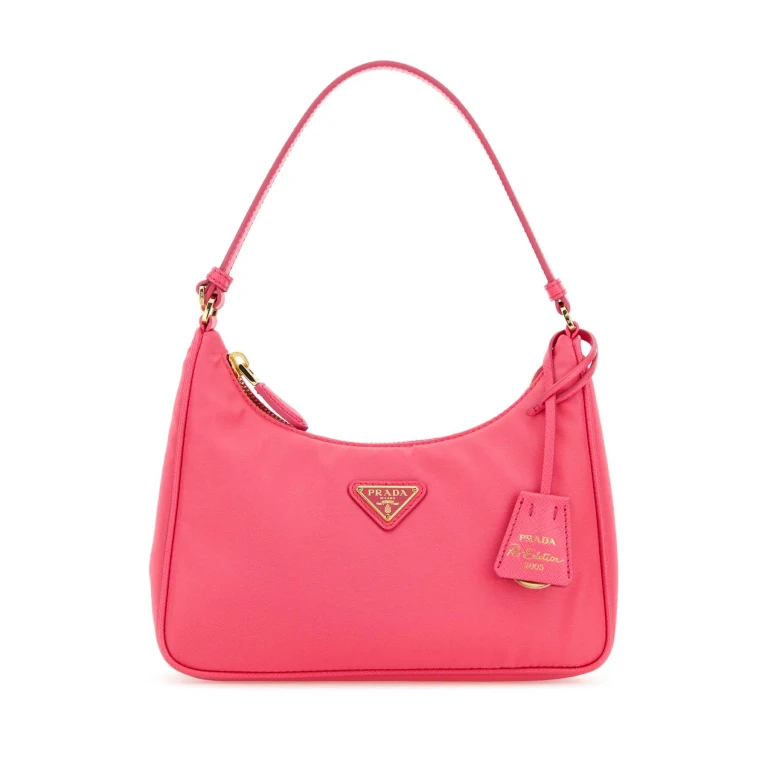 Fluo Pink Re-nylon Prada Re-edition 2005 Shoulder Bag