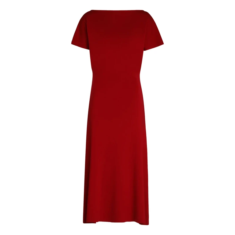 Parosh Lime Knitted Long Dress