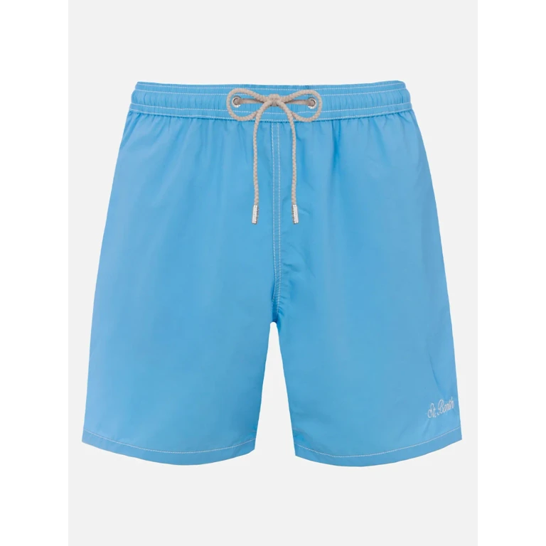 MC2 Saint Barth Sky Blue Classic Light Swim Shorts Patmos