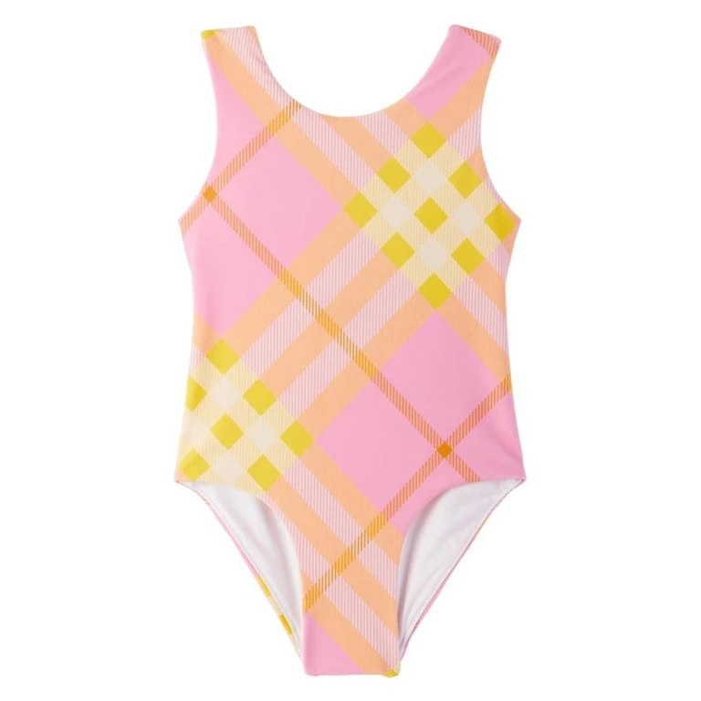 Burberry Kids Tirza Check One-Piece Swimsuit
