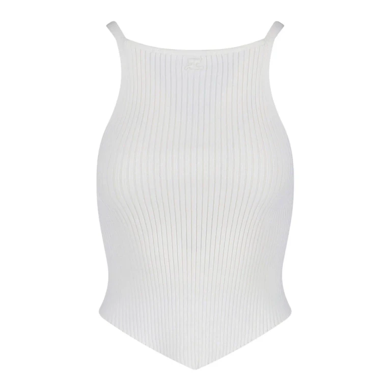 Courreges Top - Blanc