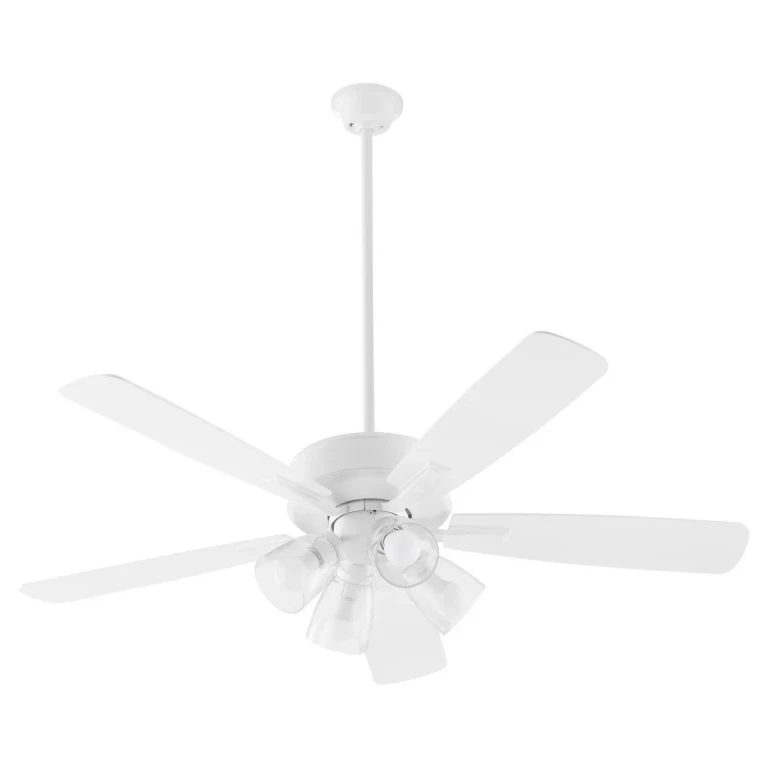 Studio White 52"Ceiling Fan from the Ovation Collection