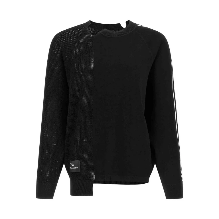 Sweat-shirt col rond Y-3 - Noir