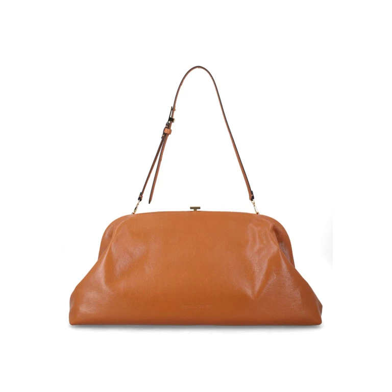 leather shoulder bag Brown