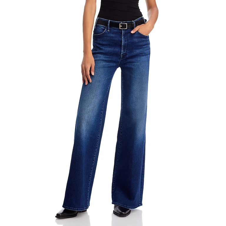 Mother The Hustler Roller Sneak Jeans in Homecoming