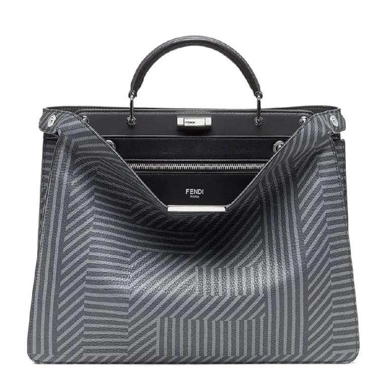 Fendi Detachable Strap Leather Bag