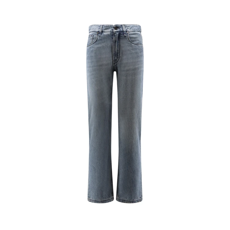 Fendi Jeans Avion Blue Cotone - Men