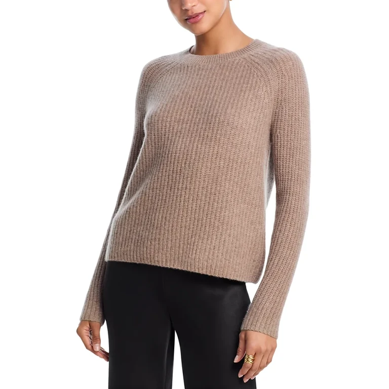 Shaker Stitch Raglan Sweater - Exclusive