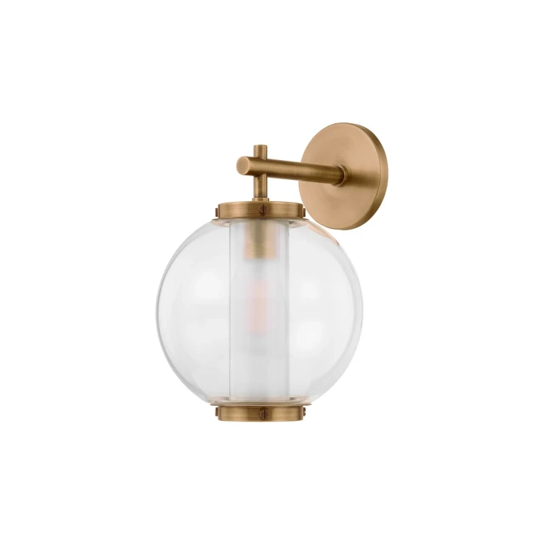 Patina Brass Wall Sconce from the Marco Collection