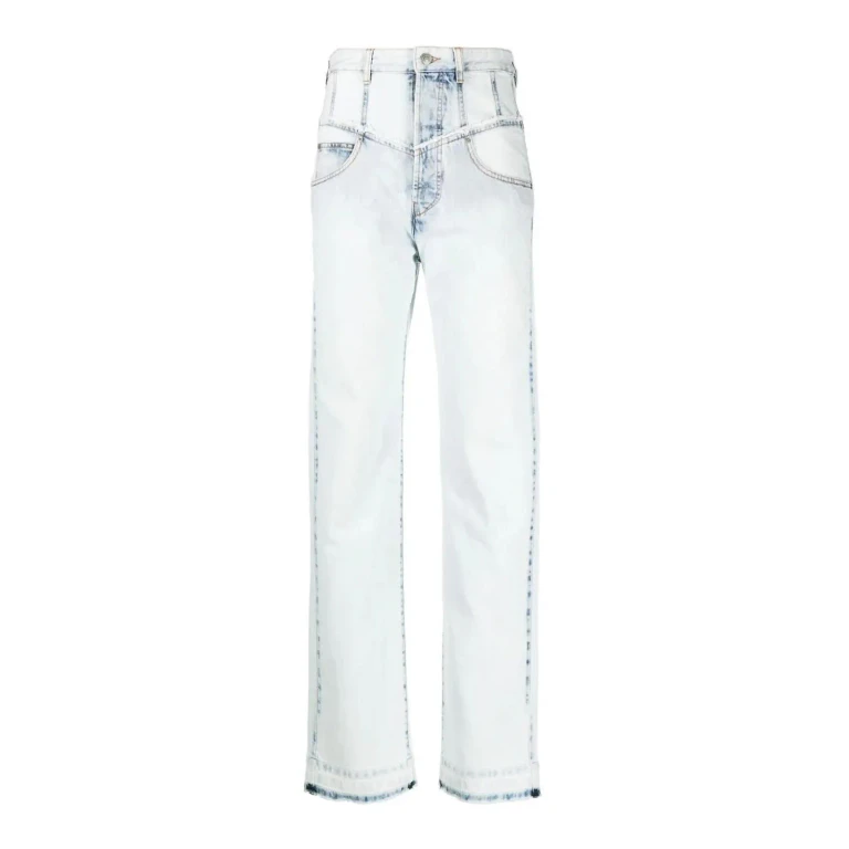 Isabel Marant Pantalons Décontractés - Bleu Clair