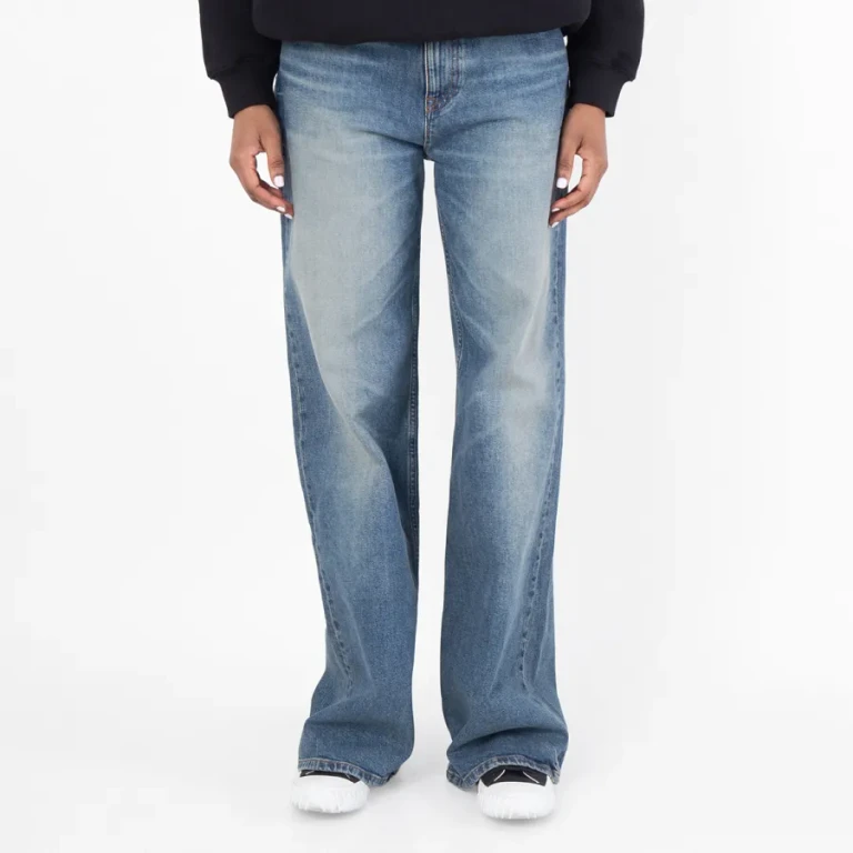 Kenzo Stretch Denim Ayame Wide Jeans