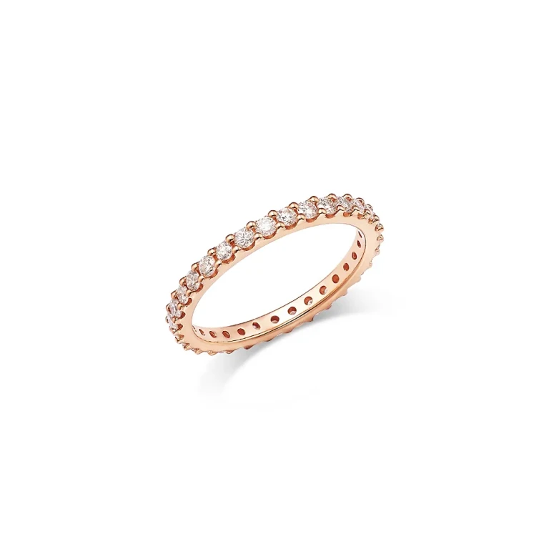 Diamond Eternity Band in 14K Gold, 0.75 tcw