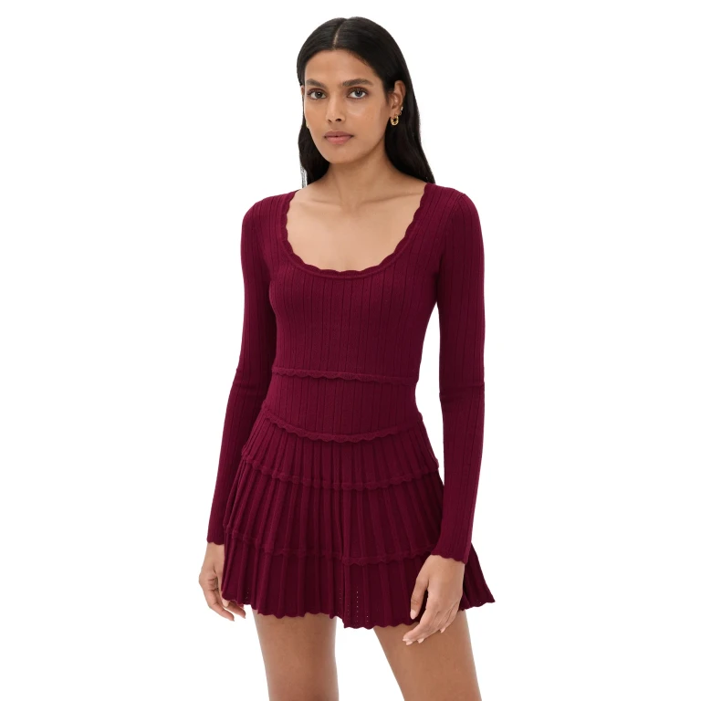 LoveShackFancy Lavender Dress Black S