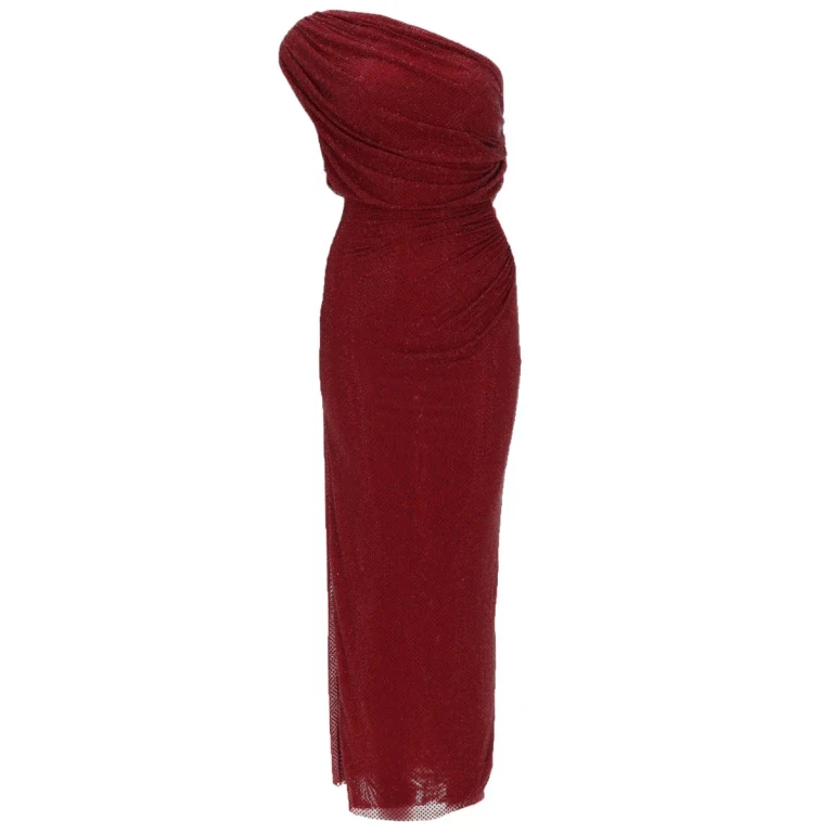 Dress Woman color Burgundy (RS26002MBUBURGUNDY)