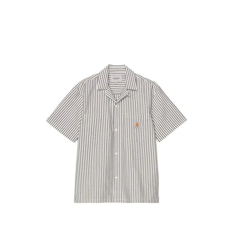 Carhartt S/S Leavel Striped Shirt