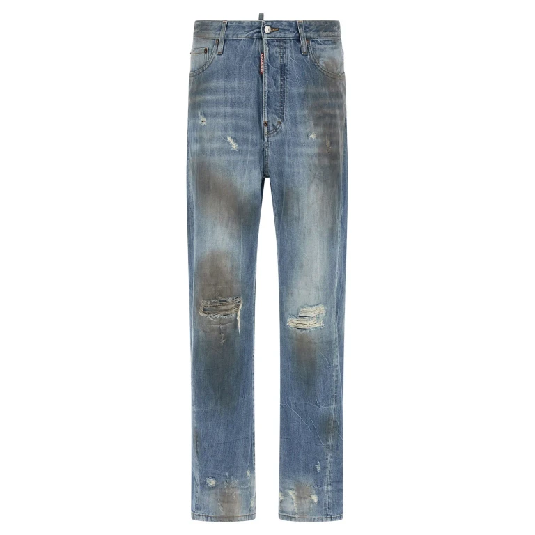 Dsquared2 Jean Droit - Bleu