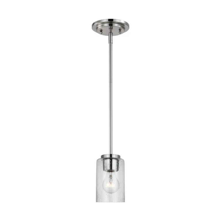 Oslo Mini Pendant in Brushed Nickel