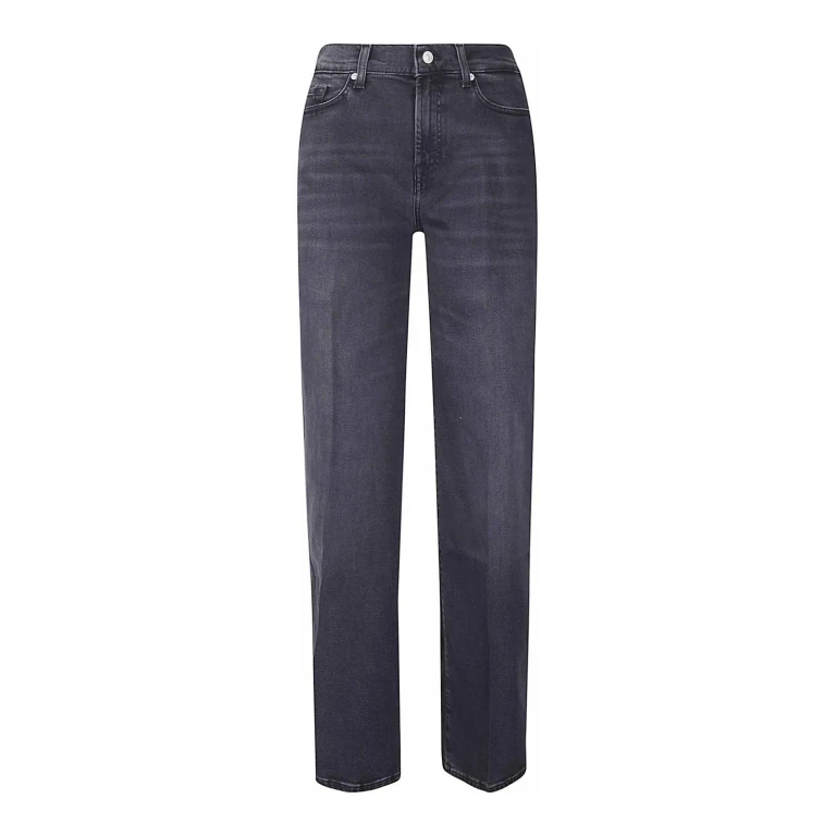 7 For All Mankind Jean Droit - Bleu