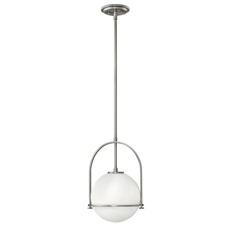 Brushed Nickel LED Pendant from the Somerset Collection