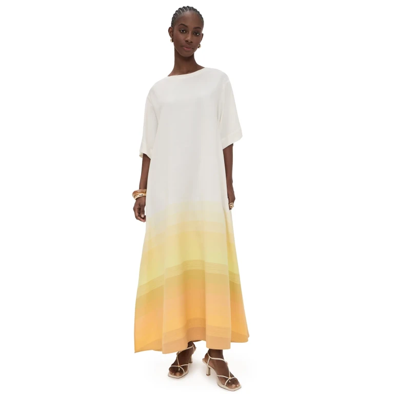 MARRAKSHI LIFE The T-Shirt Dress Stripe 39 M