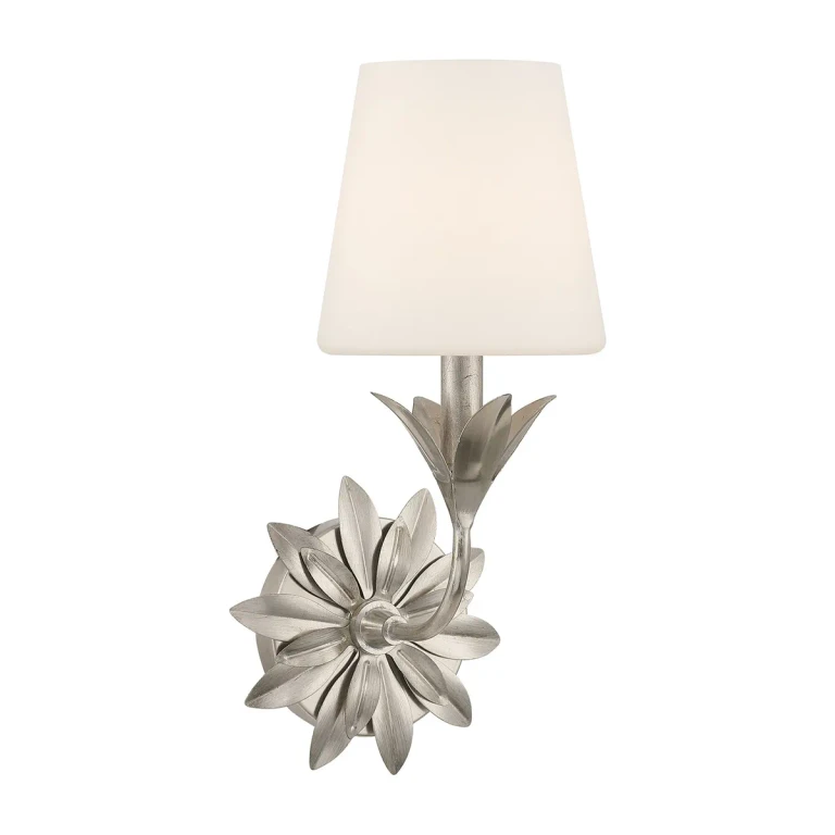 Antique Silver Wall Sconce from the Broche Collection