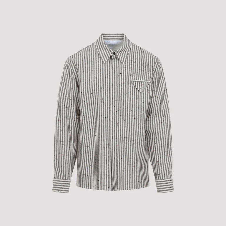Bottega Veneta Long Sleeve Striped Shirt