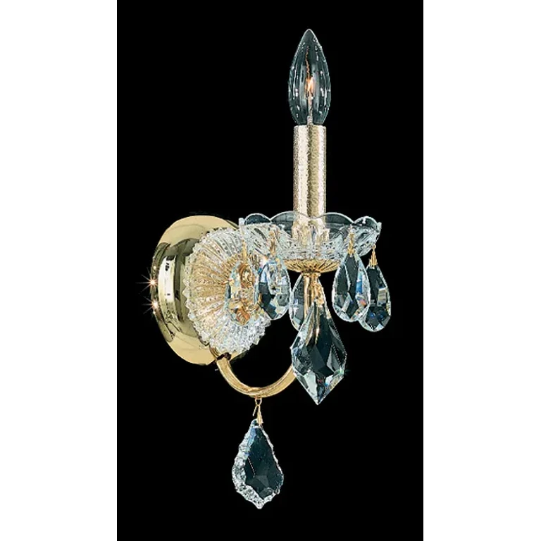 Century 1-Light Wall Sconce in Silver