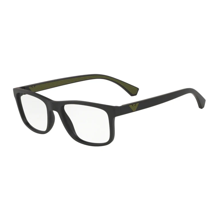 Emporio Armani Demo Square Mens Eyeglasses EA3147 5042 55