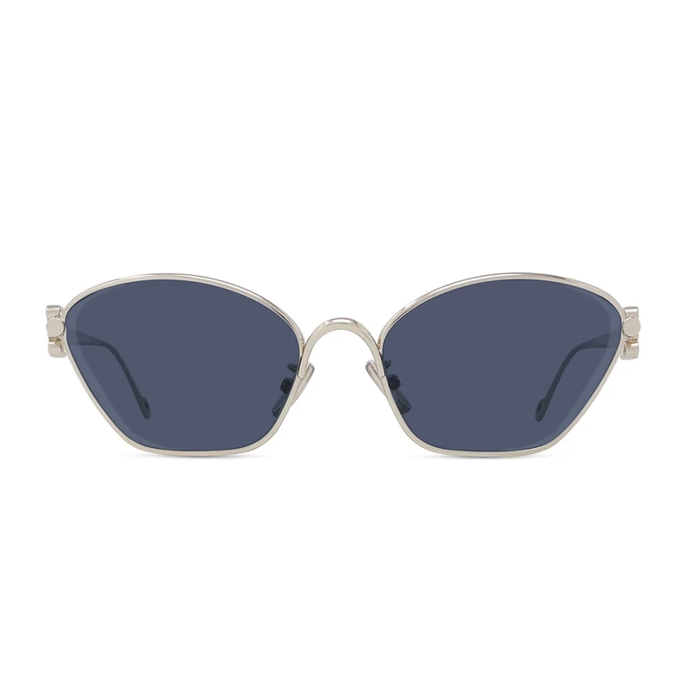 Loewe LW40115U 32v Silver Oro Metal Occhiali Da Sole - Women