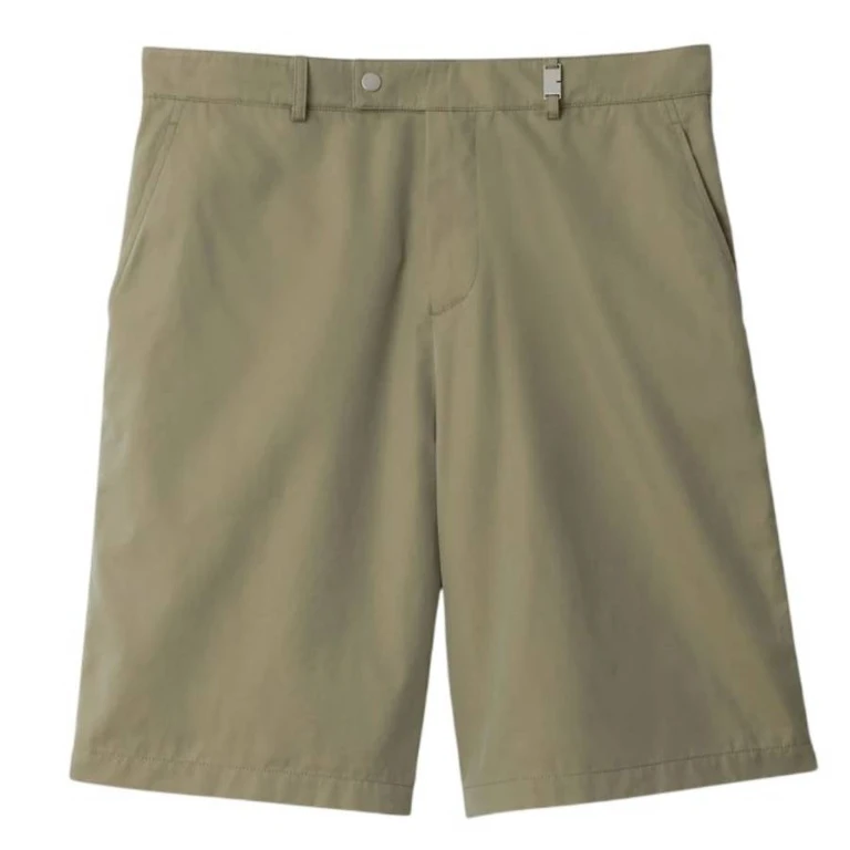 Burberry Cotton Chino Tailored Shorts