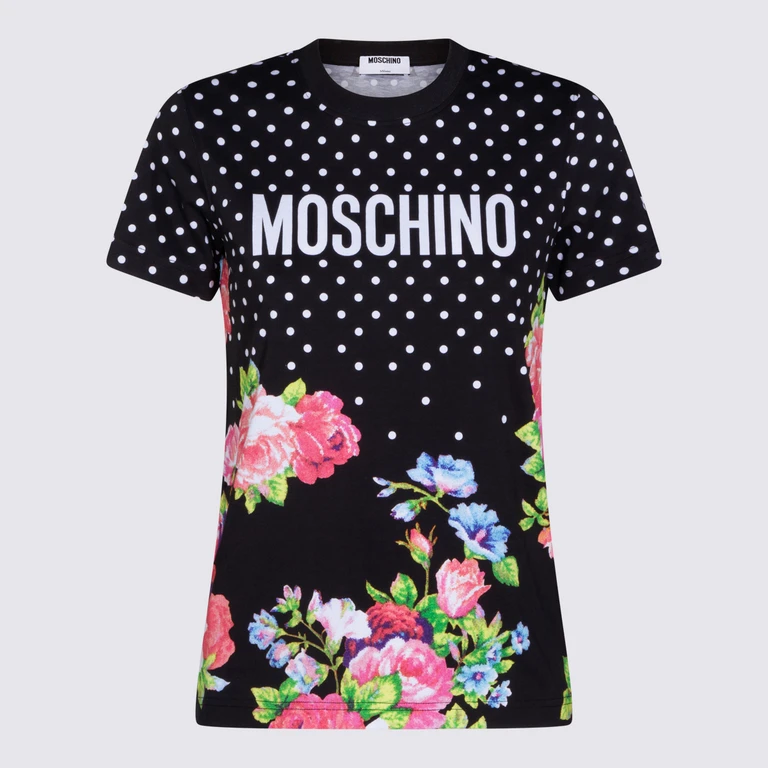 Moschino T-shirts and Polos Black _100 % Co - Women