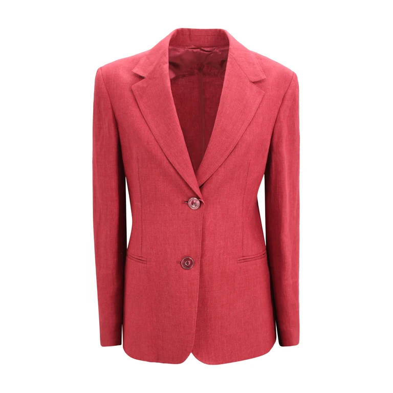 Max Mara Studio Jackets Brown Linen - Women