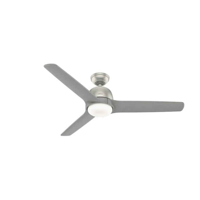 Hunter Norden 54" Indoor Ceiling Fan in Matte Nickel