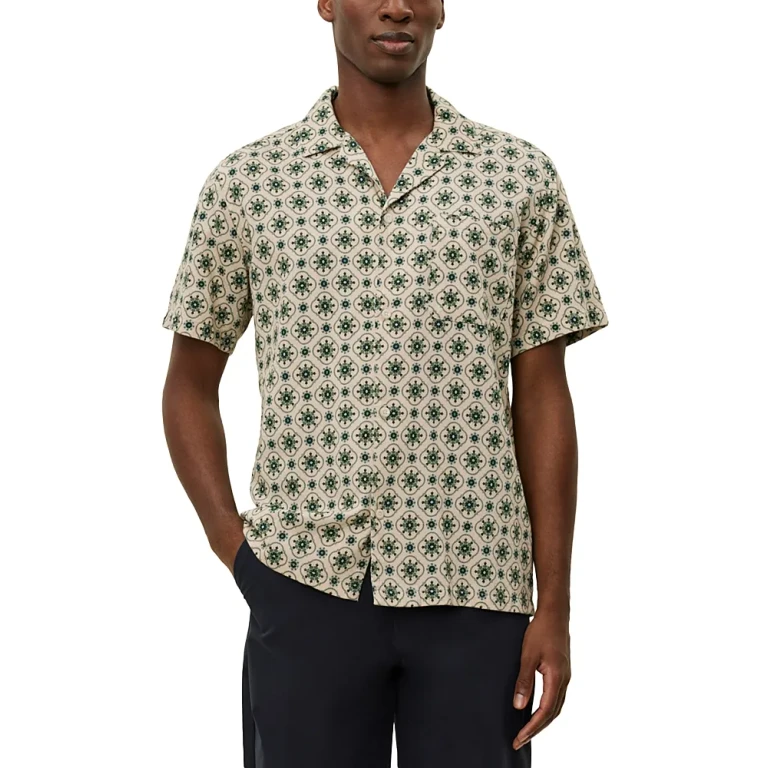 Les Deux Lukas Short Sleeve Camp Shirt
