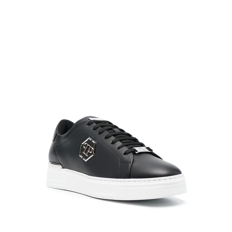 Philipp Plein Flat shoes Black Leather - Men