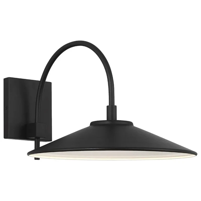 Black LED Outdoor Wall Mount from the Camas Collection