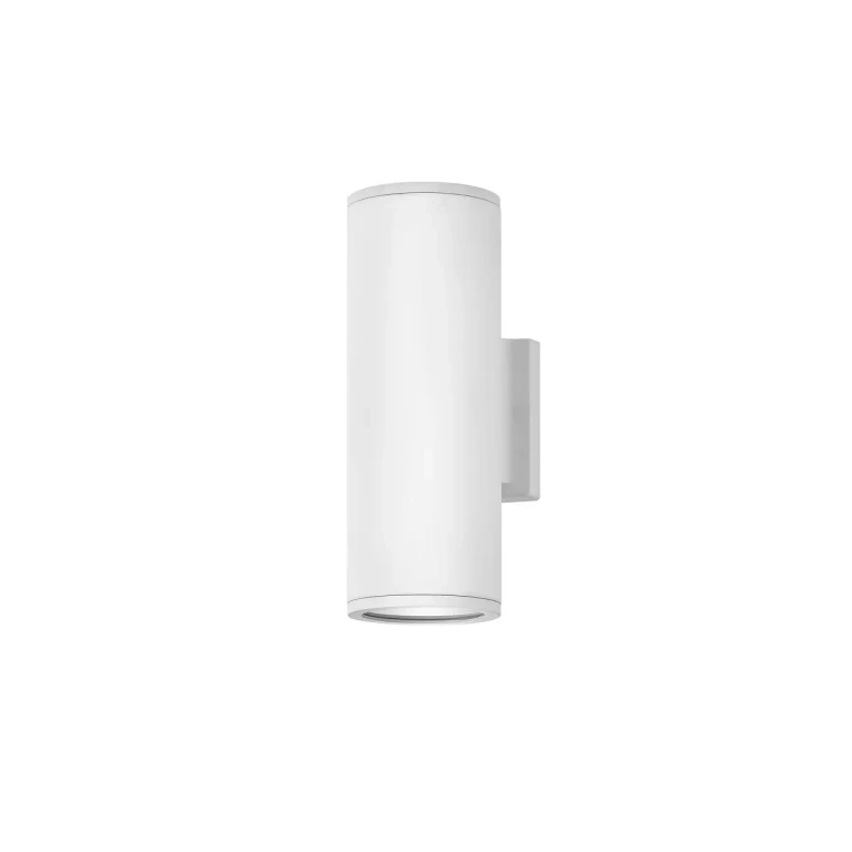 Satin White LED Wall Mount from the Silo Collection