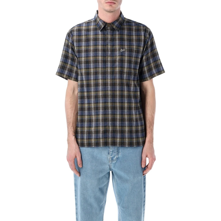 Erl Plaid Long-sleeve Button-up Shirt
