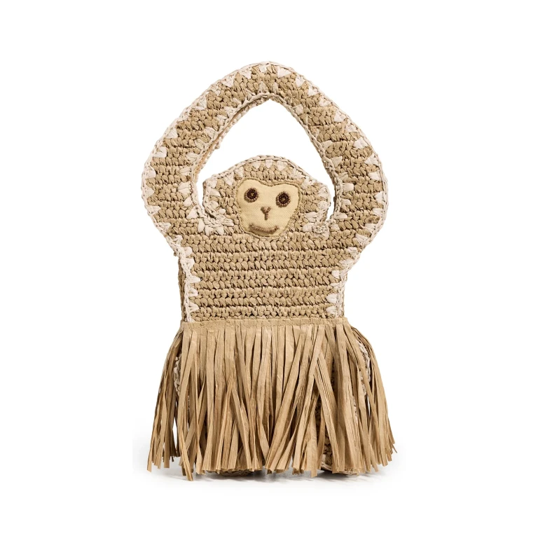 SIMONMILLER Bailar Fringe Bag Natural One Size