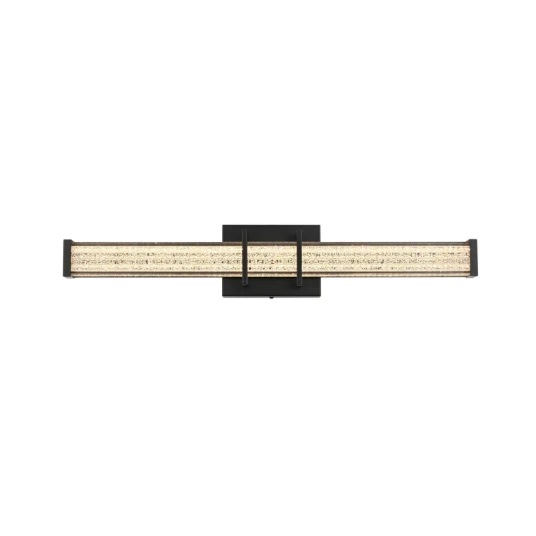 Black LED Wall Sconce from the Ivaan Collection