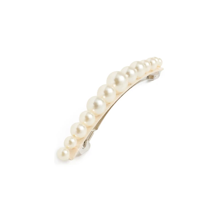 Jennifer Behr Perline Barrette Pearl One Size