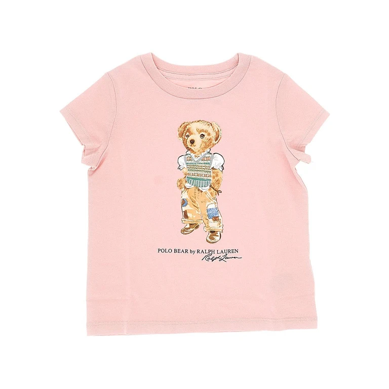 RALPH LAUREN Polo Bear print T-shirt Kids S