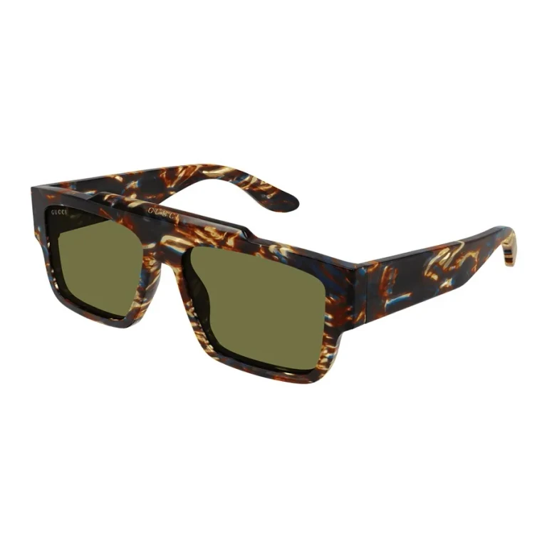 Gucci Green Square Mens Sunglasses GG1460S 002 56