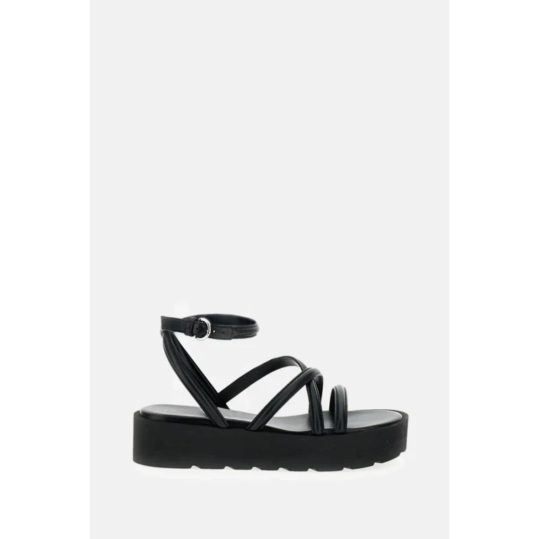 Heeled Sandal Woman color Black (G3270705GOMNAPNERO)