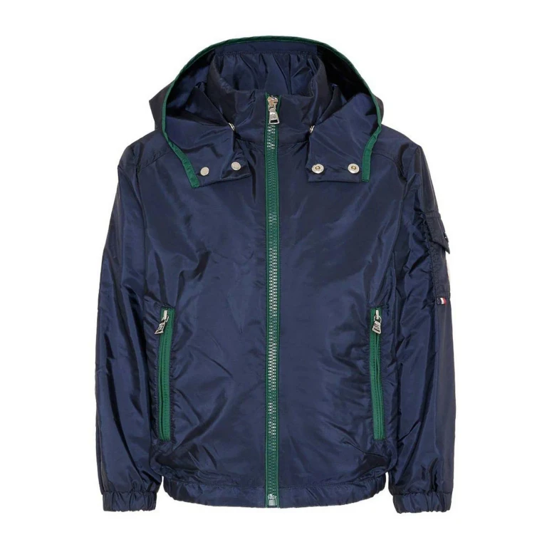 Moncler Jr Veste Casual - Bleu