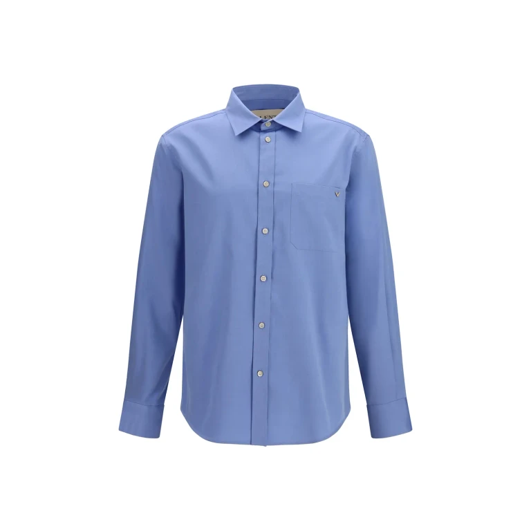 Valentino Lightweight Cotton Shirt With Vgold