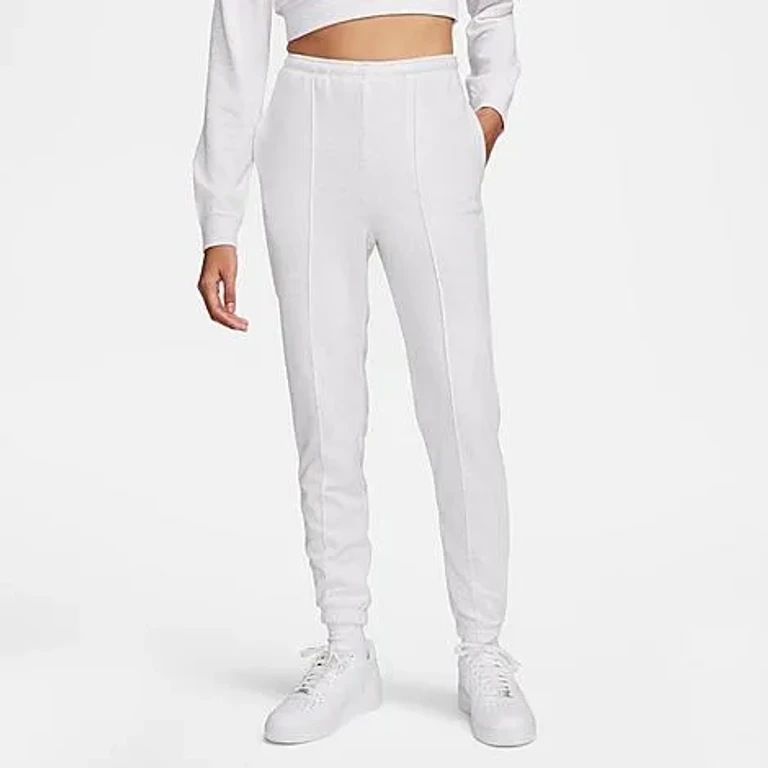 Nike Women's Sportswear Chill Slim High-Rise French Terry Sweatpants in Mink Brown/Mink Brown Size: XS