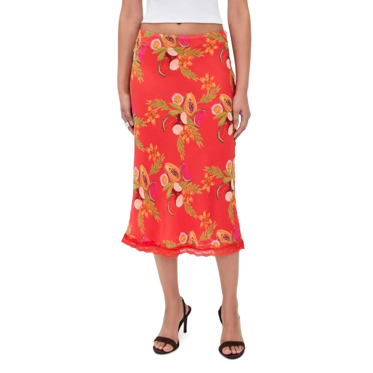Bailey Rose Papaya Skirt Papaya XS